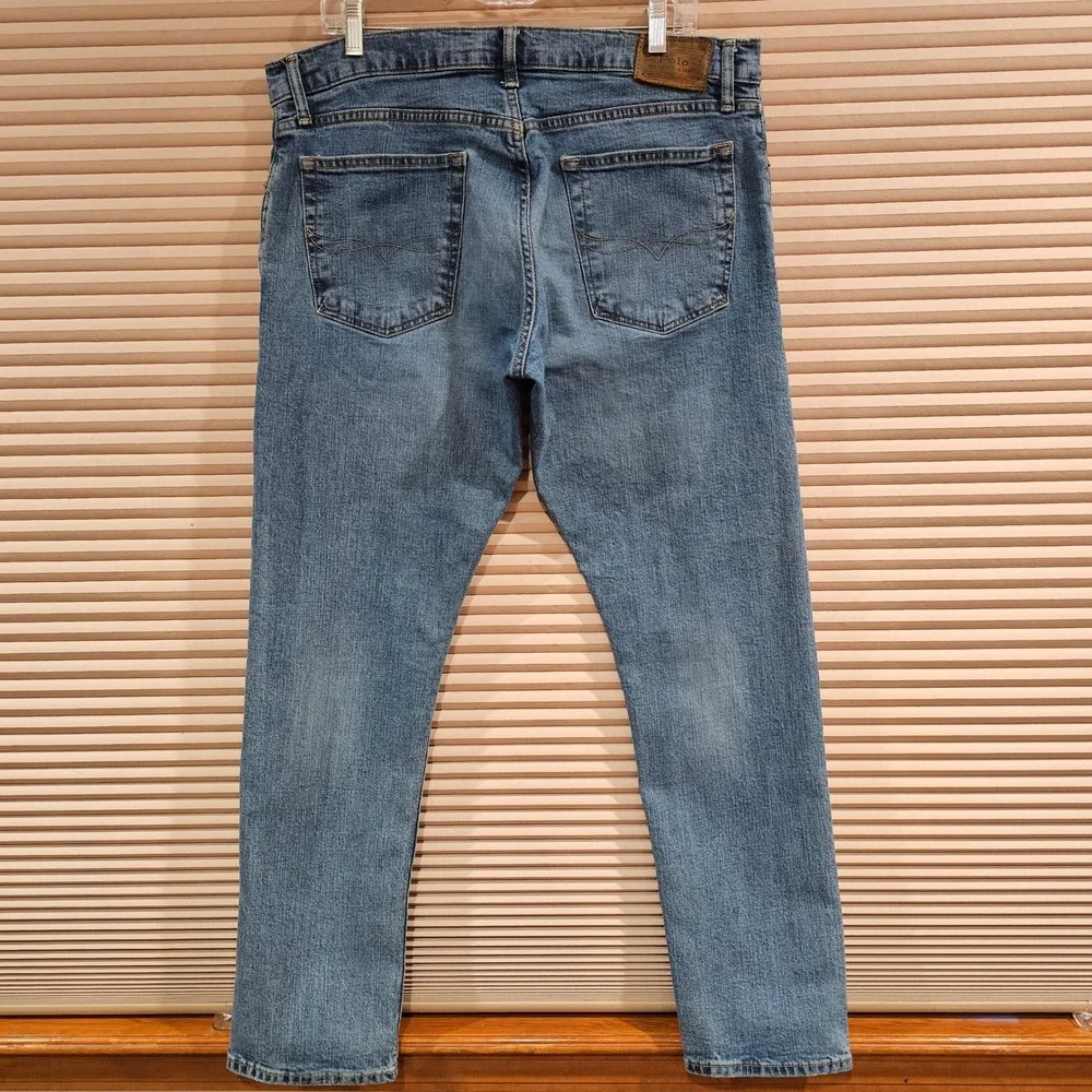 Polo Ralph Lauren Sullivan Slim Jeans Mens 36x32 Blue Denim Stretch Pants
